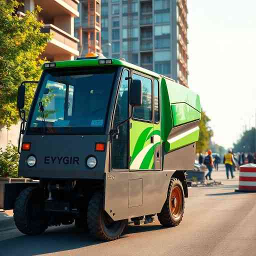 Revolutionize Construction Site Cleanliness with Eco-Friendly Street Sweepers