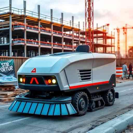 Revamp Your Construction Site: The Magic of Street Sweeping Robots